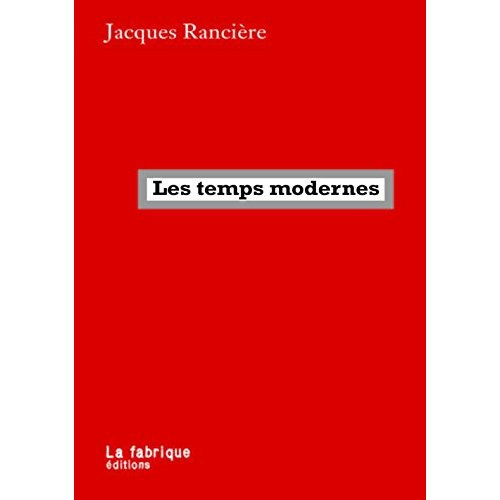 Emprunter Les temps modernes. Art, temps, politique livre