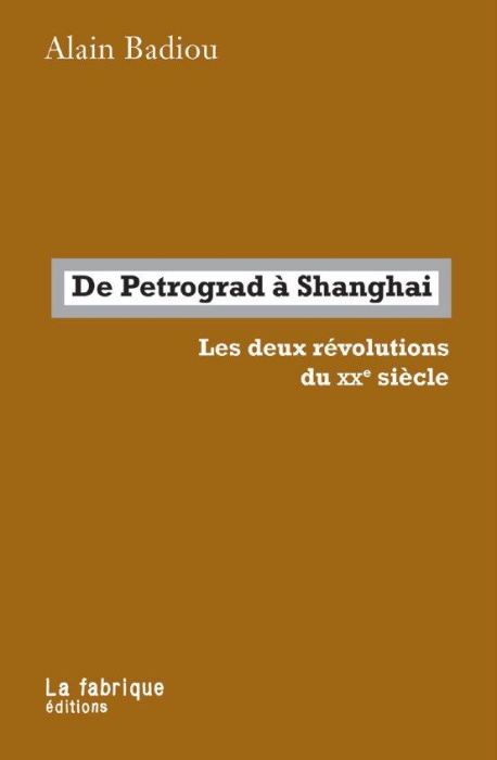 Emprunter Petrograd, Shanghai. Les deux révolutions du XXe siècle livre