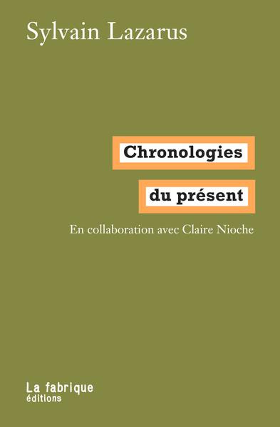 Emprunter Chronologies du présent livre