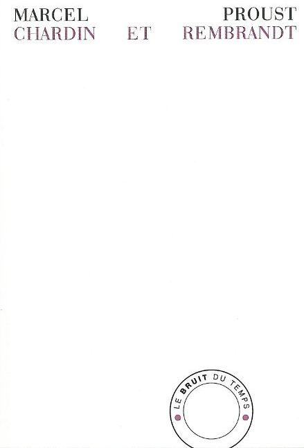 Emprunter Chardin et Rembrandt livre