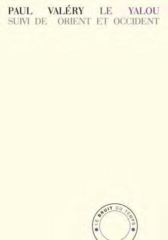 Emprunter Le Yalou. Suivi de Orient et Occident livre