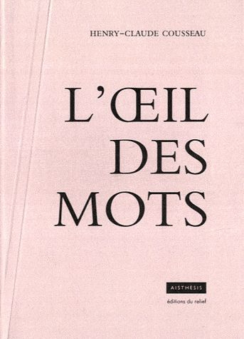 Emprunter L OEIL DES MOTS livre