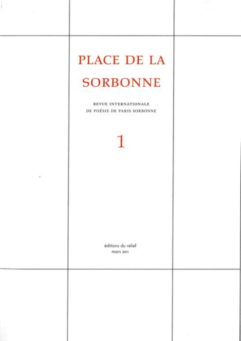 Emprunter PLACE DE LA SORBONNE TOME 1 livre