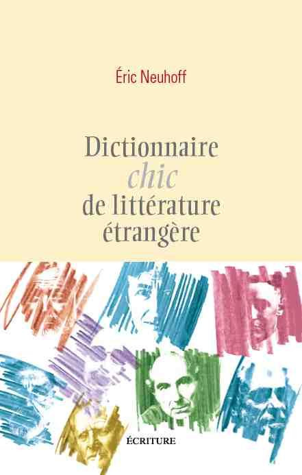 Emprunter Dictionnaire chic de littérature étrangère livre