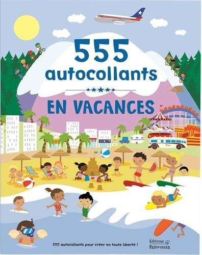 Emprunter En vacances. 555 autocollants livre