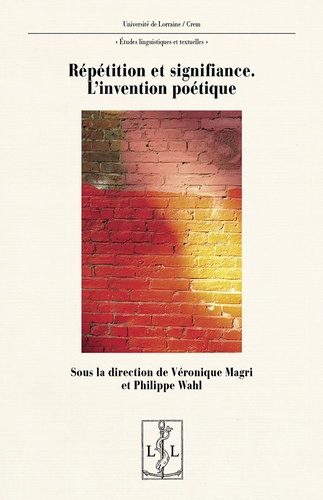 Emprunter Répétition et signifiance. L'invention poétique livre