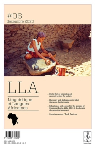 Emprunter Linguistique et langues africaines N° 6, décembre 2020 livre