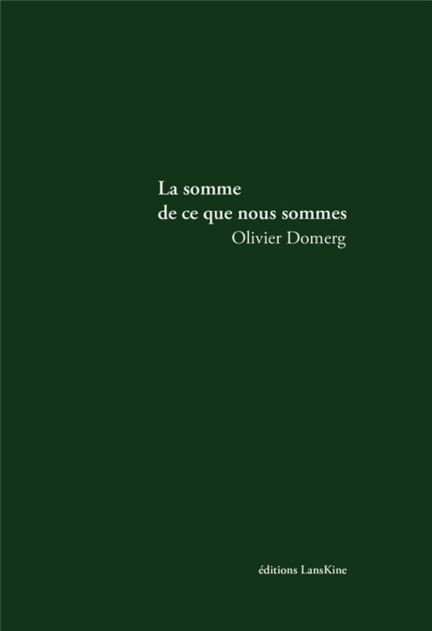 Emprunter la somme de ce que nous sommes livre