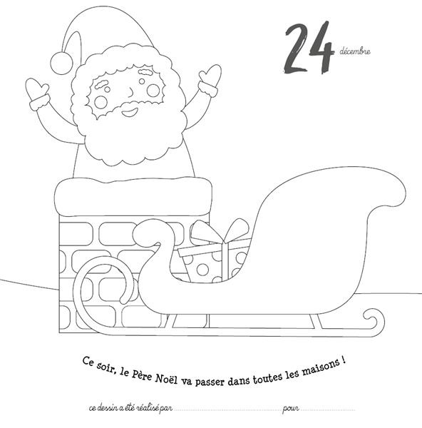 Emprunter Mon calendrier de coloriages de l'Avent. Avec un poster géant livre