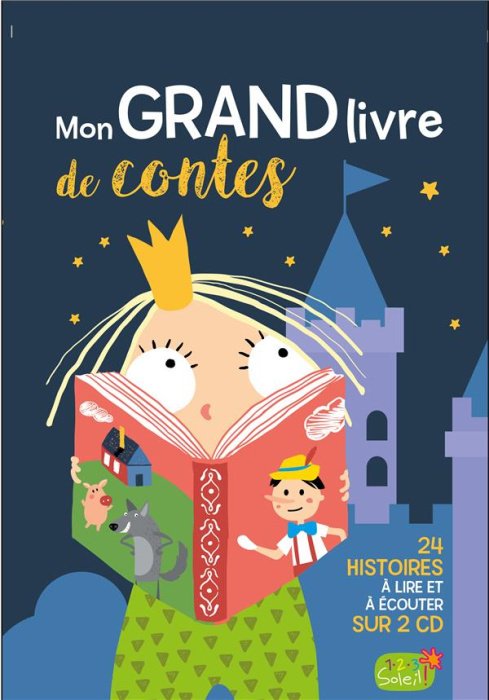Emprunter Mon grand livre de contes. Avec 2 CD audio livre