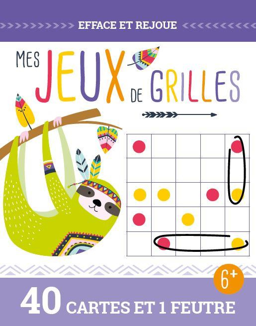 Emprunter Mes jeux de grilles. 40 cartes et 1 feutre livre