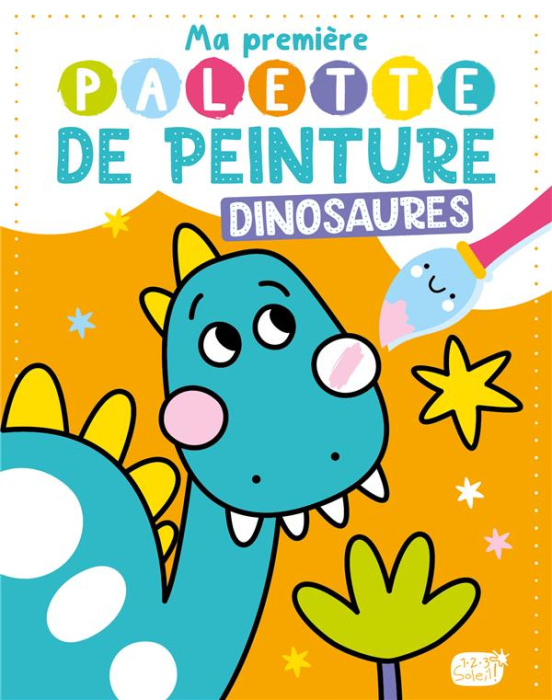 Emprunter Dinosaures. Avec 1 pinceau livre