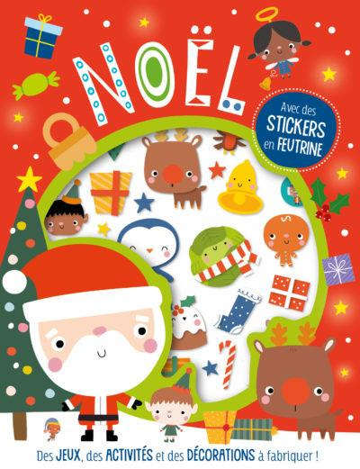 Emprunter Noël. Avec des stickers en feutrine livre