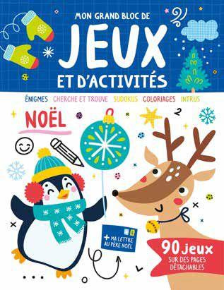 Emprunter Noël. 90 jeux sur des pages détachables livre