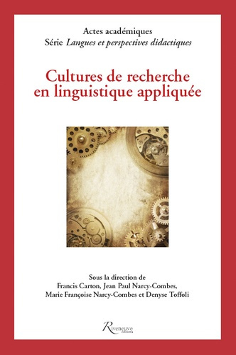Emprunter Cultures de recherche en linguistique appliquée livre