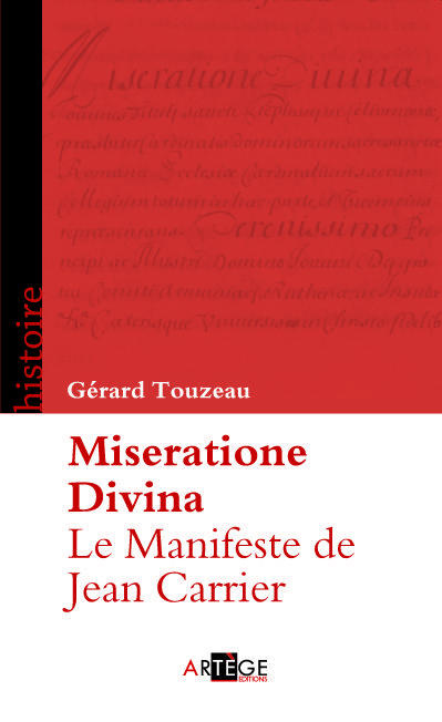 Emprunter Miseratione Divina. Le Manifeste de Jean Carrier (1429) livre