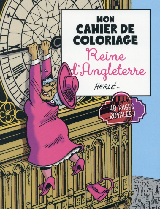 Emprunter Mon cahier de coloriage Reine d'Angleterre livre