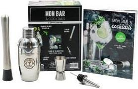 Emprunter Mon bar à cocktails. Coffret avec 1 shaker, 1 doseur double, 1 pilon et 1 bec doseur livre