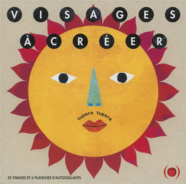 Emprunter Visages à créer. 52 visages et 6 planches d'autocollants livre