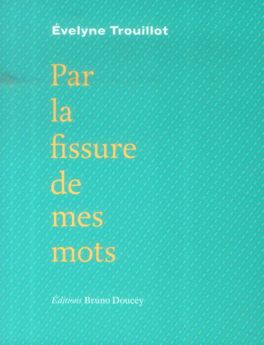 Emprunter Par la fissure de mes mots livre