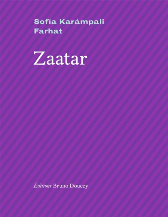 Emprunter Zaatar livre