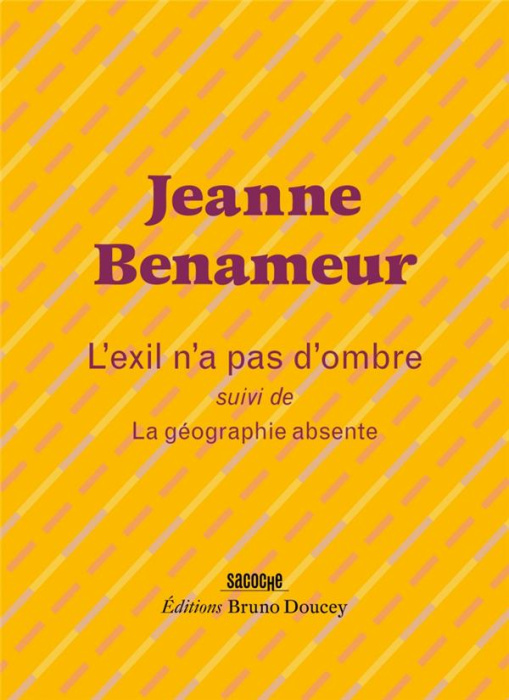 Emprunter L'exil n'a pas d'ombre - Suivi de La Géographie absente livre