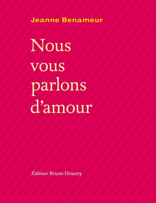 Emprunter Nous vous parlons d'amour livre