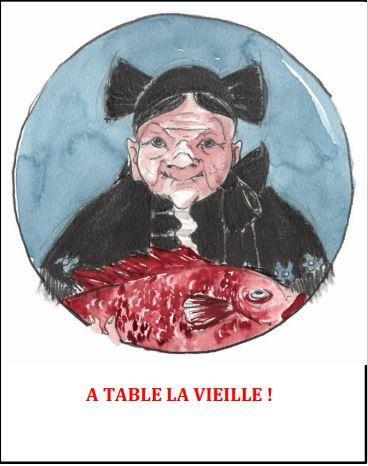 Emprunter A table la vieille ! Une histoire née à Ouessant livre