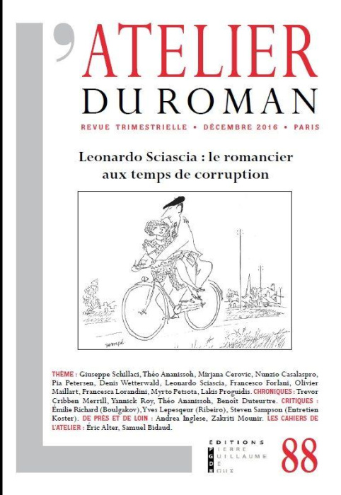 Emprunter REVUE ATELIER DU ROMAN - VOL88 - LE ROMANCIER AUX TEMPS DE CORRUPTION livre