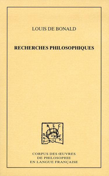 Emprunter Recherches philosophiques sur les premiers objets des connaissances morales livre