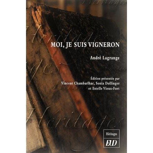 Emprunter Moi, je suis vigneron livre