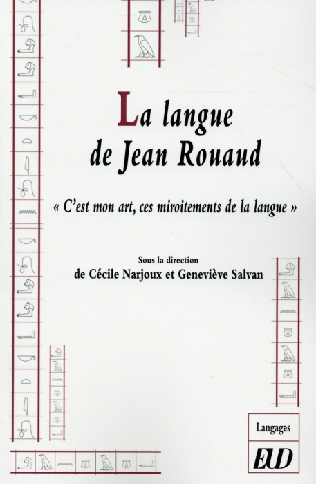 Emprunter La langue de Jean Rouaud. 