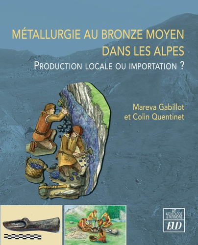 Emprunter Métallurgie au bronze moyen dans les Alpes. Production locale ou importation? livre
