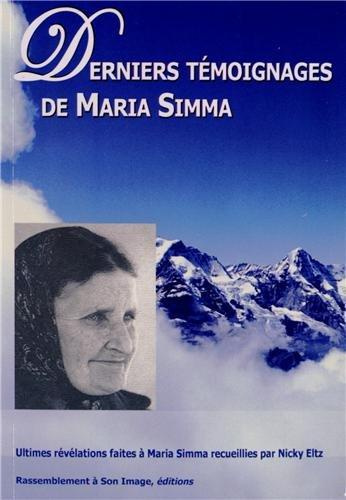 Emprunter Derniers témoignages de Maria Simma livre