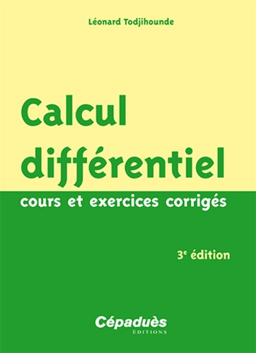 Emprunter CALCUL DIFFERENTIEL - 3E EDITION livre