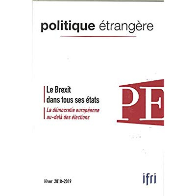 Emprunter Politique étrangère N° 4, hiver 2018-2019 : Le Brexit dans tout ses états livre