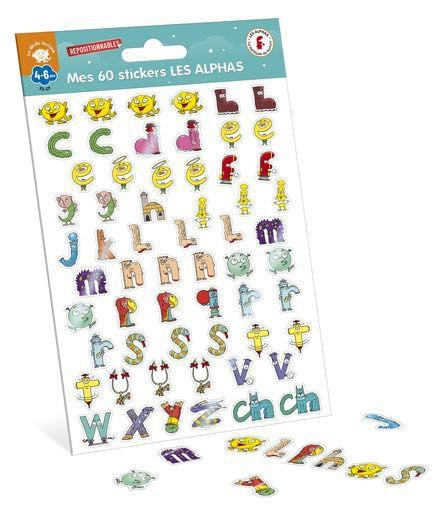 Emprunter Mes 60 stickers Les Alphas. Edition 2022 livre