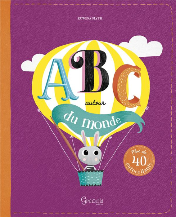 Emprunter ABC autour du monde. Plus de 40 autocollants livre