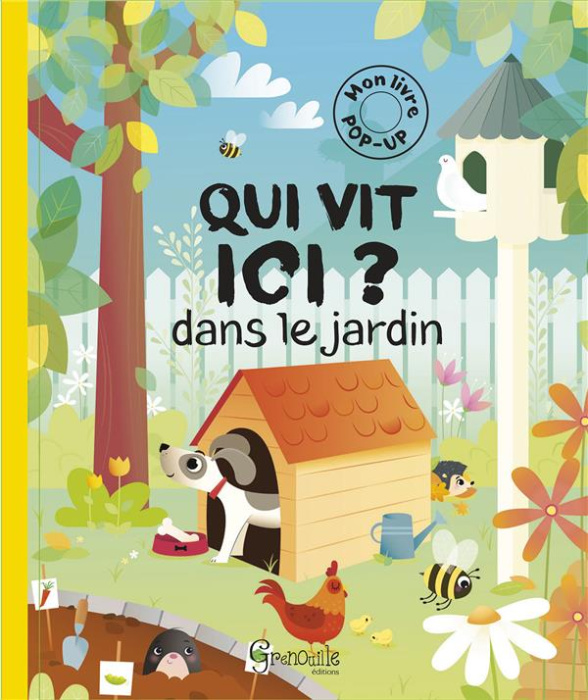 Emprunter Qui vit ici ? dans le jardin livre