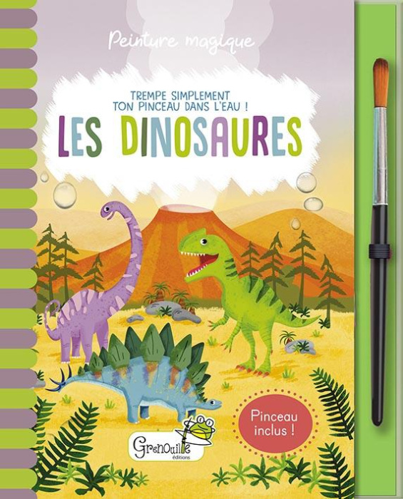 Emprunter Les dinosaures. Avec un pinceau inclus livre