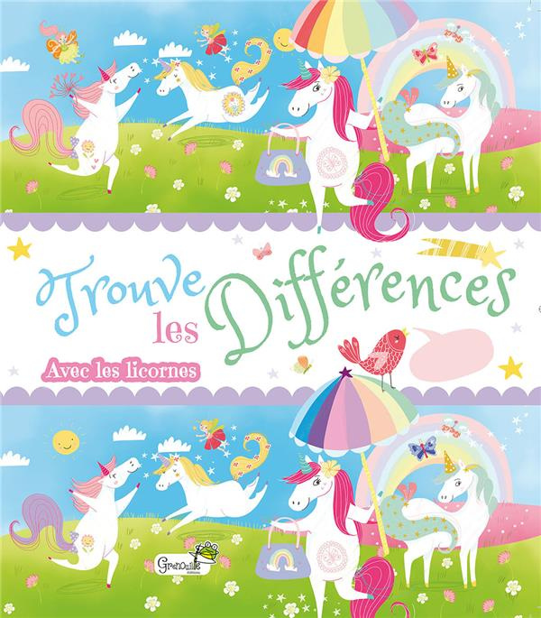 Emprunter Trouve les différences avec les licornes livre