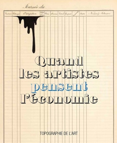 Emprunter Quand les artistes pensent l'économie livre