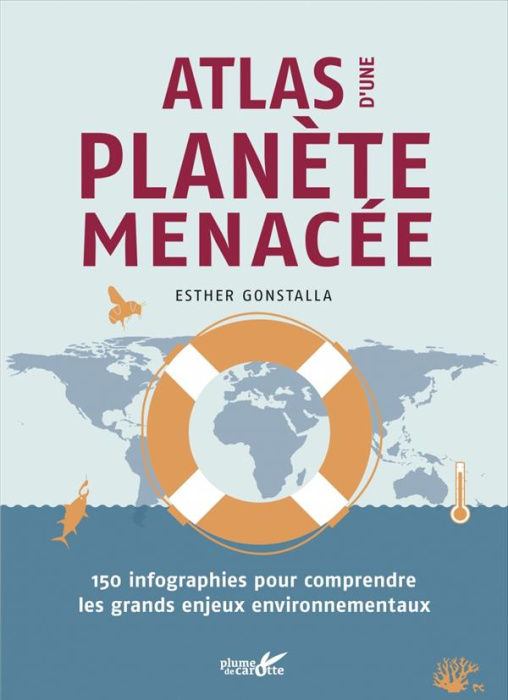 Emprunter Atlas d'une planète menacée. 150 infographies pour comprendre les grands enjeux environnementaux livre