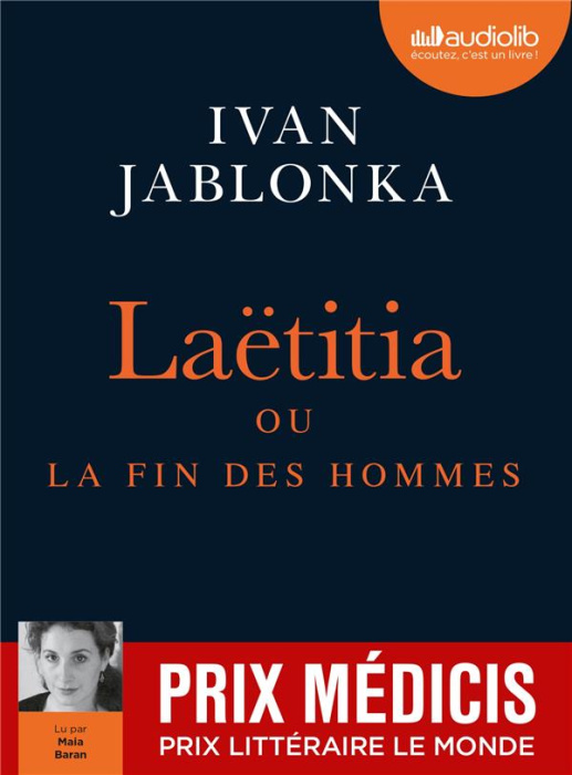Emprunter Laëtitia ou la fin des hommes. 1 CD audio MP3 livre
