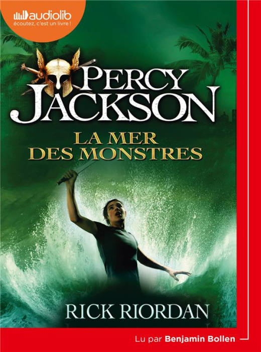 Emprunter Percy Jackson Tome 2 : La mer des monstres. 1 CD audio MP3 livre