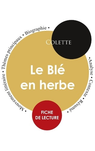 Emprunter Le blé en herbe. Fiche de lecture livre
