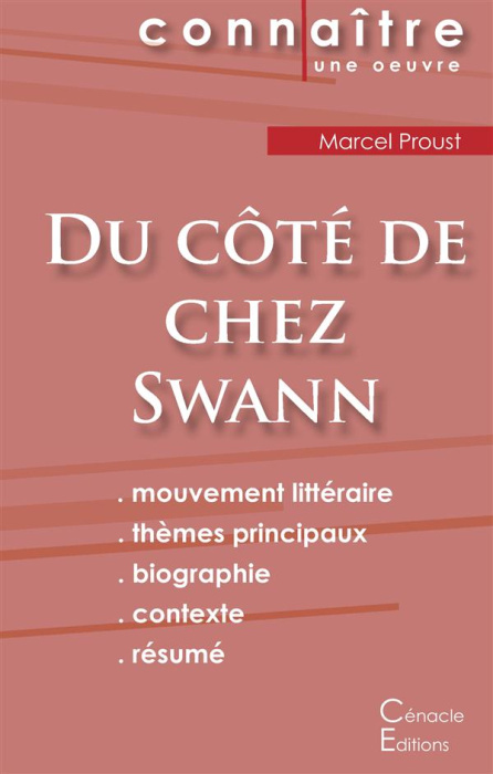 Emprunter Du côté de chez Swann. Fiche de lecture livre