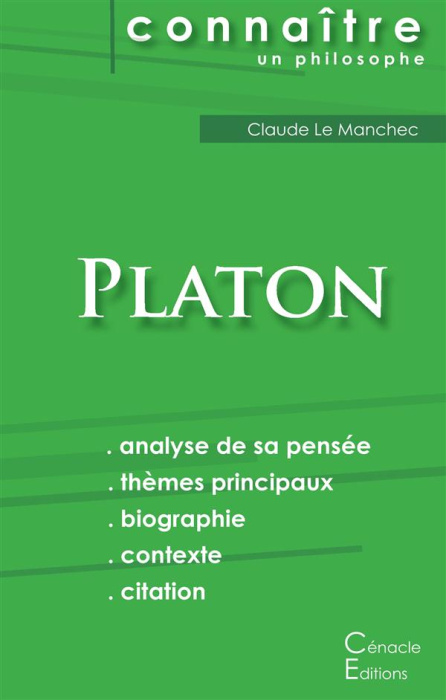 Emprunter Comprendre Platon. Analyse complète de sa pensée livre