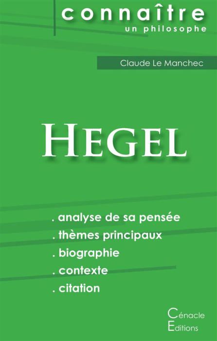 Emprunter Comprendre Hegel livre