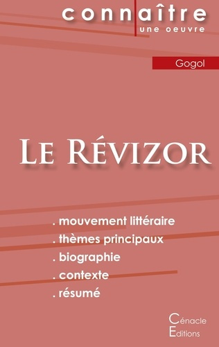 Emprunter Le révizor. Fiche de lecture livre